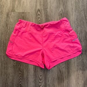 Athleta Bright Pink Athletic Shorts